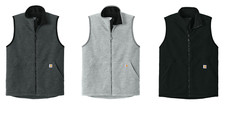 Carhartt Men's Textured Fleece Vest NWT