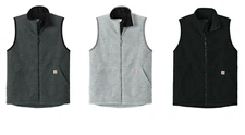 Carhartt Men's Textured Fleece Vest NWT