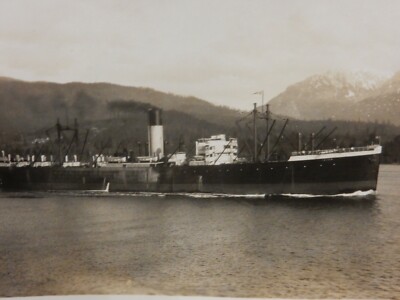 Ixion von Greenock versenkt vor Reykjavik von U-94 Konvoi OB-318 Vorkrieg FOTO 