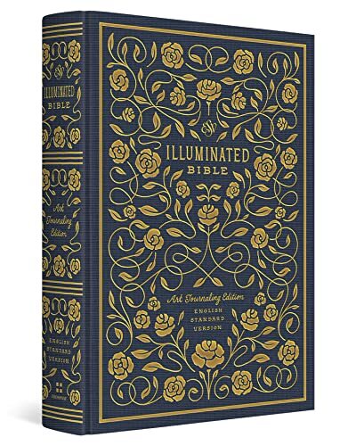 ESV Illuminated™ Bible, Art Journaling Edition (Cloth over Board, Navy) - Image 6
