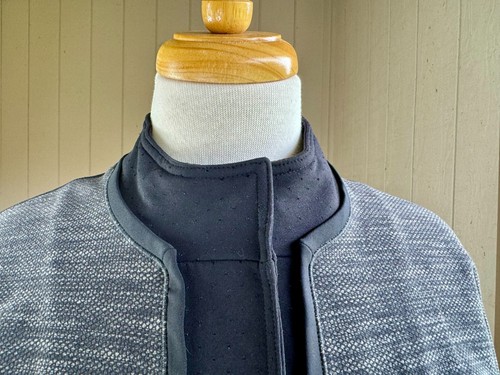 XS Ch 42" Lululemon lässige lange schwarz/graue Autojacke Mantel - Bild 5 von 18