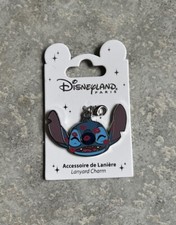 New DLRP DLP Disney Land Paris Kisses Lilo And Stitch Pin Lanyard Charm 2023