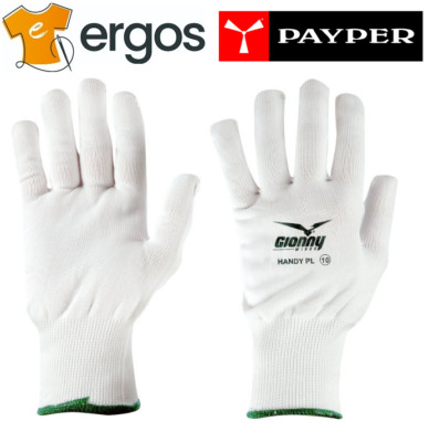 PAYPER 12 Pairs MOBILE PHONE GLOVES PL 100% Polyester Cuff Mesh Soft Work