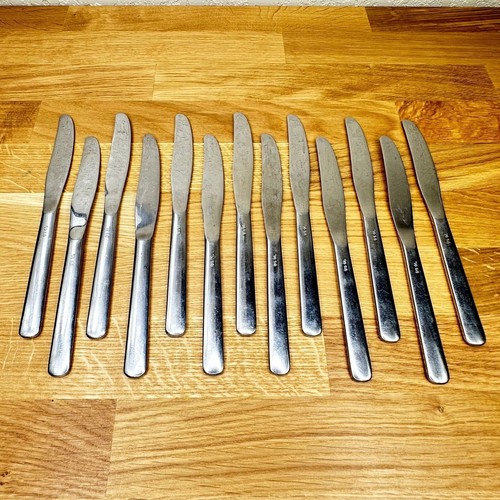 Lot of 13 US OL Mess Hall Military Knives 8.5"