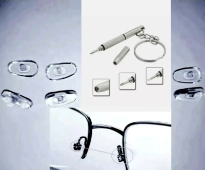 Naselli Per Occhiali Silicone, 10 Paia Naselli Per Occhiali - Foto 4