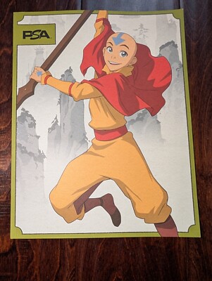 February 2025 PSA Magazine Pokemon TCG Aang Avatar Green/Earth NEW