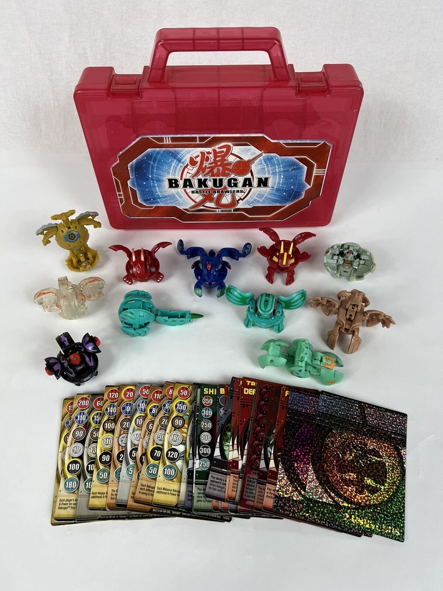 BAKUGAN BATTLE BRAWLERS ケース付き Bakugan Battle Brawlers Carry Case Carrying Storage Holds 24