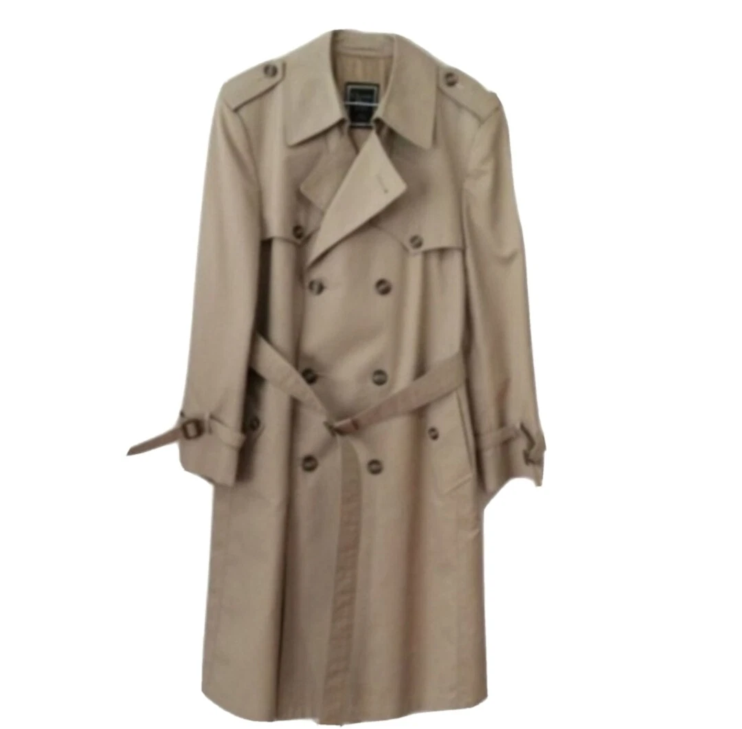 Trench coat à ceinture double poitrine Christian Dior Monsieur taille 42s