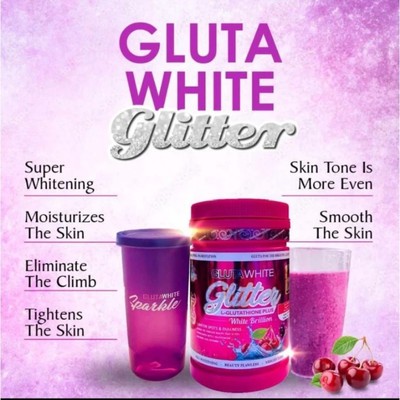 1 X Phyto Gluta White Sparkle Glitter L-Glutathione Plus Skin White FAST SHIPPIN