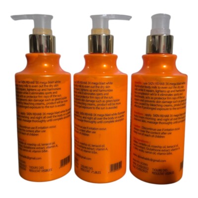 3X Skin Rehab 3x Mega Blast White Illuminator SPF60 effective