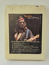 VINTAGE 1979 WILLIE NELSON "SWEET MEMORIES" STEREO 8-TRACK RCA AAS1-3243