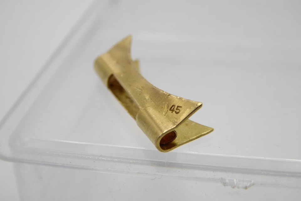 Rolex Raro Vintage End Link Oyster 45, Lleno de Oro Foto 3 de 4