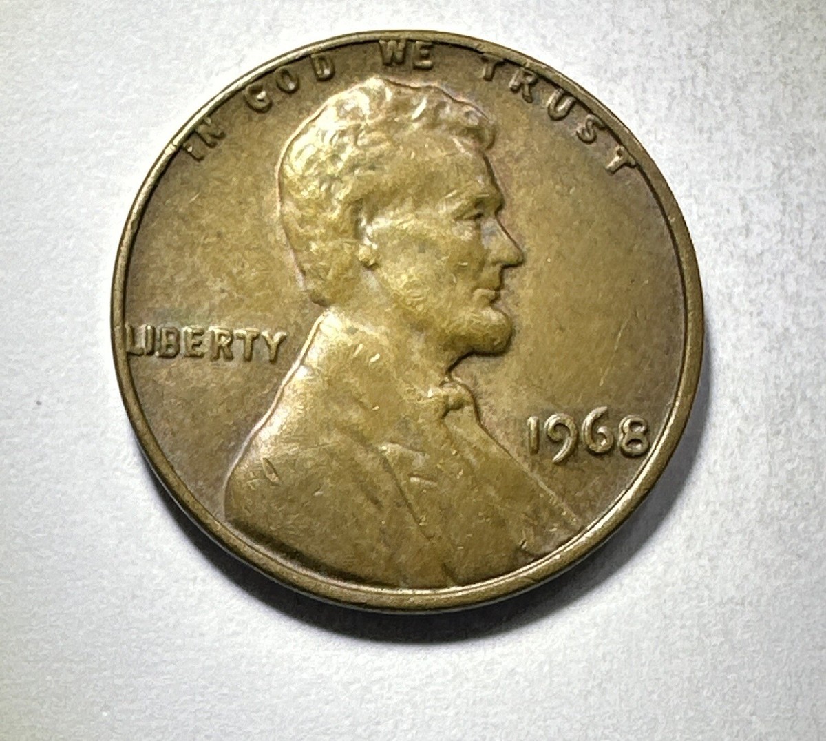 1968 No Mint Mark Penny, L & Letters On Rim & More | eBay