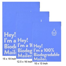 60 Mailer Bag Mailing Postal Envelope Shipping Polymailer Biodegradable Mix Size