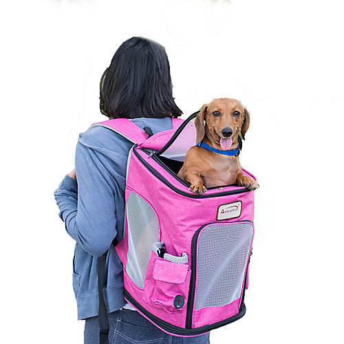 Armarkat rosa/grau Pawfect Haustiere Rucksackträger - Bild 1 von 1