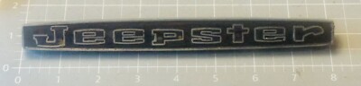 'Jeepster' Hood Emblem, 1967-1971 Jeepster Commando