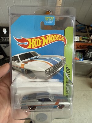 2014 Hot Wheels 69 Ford Torino Talladega HW Workshop 235/250 Silver