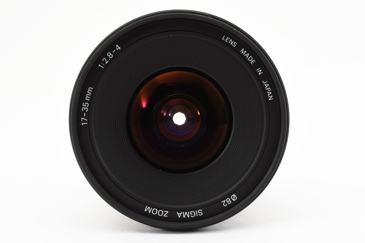 Sigma EX Zoom 17-35mm F/2.8-4 D Lens For Nikon F MIJ Tested