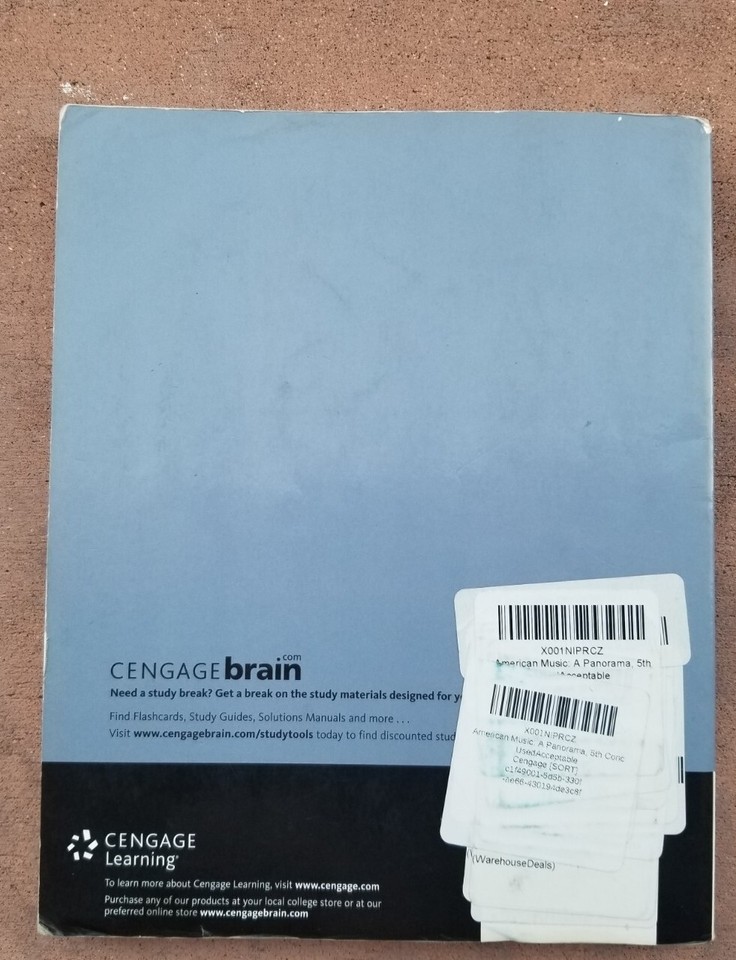 American Music A Panorama, Concise (Digital Music Download Card for