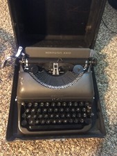 Remington Rand Deluxe, antiques, printing press, Type Writer thumbnail
