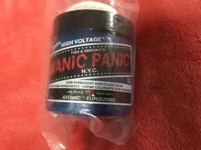 Manic panic Tishana & snooky s  nyc atomic  turquoise 4 oz new 