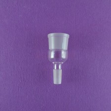 Lab Glass Adapter Top 50/42 Female Bottom 24/40 Male