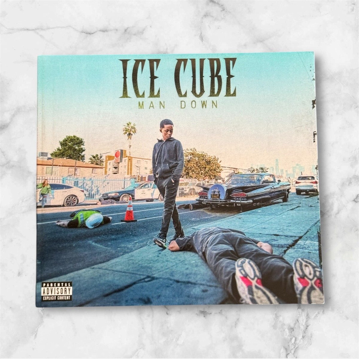 ICE CUBE サイン入り　限定　CD gangsta rap g-rap Ice Cube Signed CD Framed Laugh Now Cry Later Rap Hip Hop
