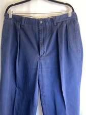 Polo Ralph Lauren Pants Mens 36/29 Blue Dress Chino Adult