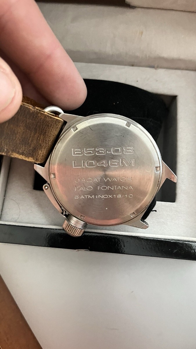 U-Boat Limited Edition B53-08 L1046m Classico Black Dial Left Hook