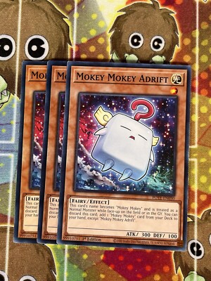 Yugioh Mokey Mokey Adrift POTE-EN030 Playset