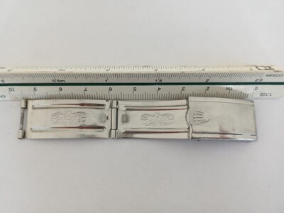 Rolex ベルト　D12 62523H.18 1979 Vintage Rolex Datejust 18mm 62523H.18 D12 Watch Buckle