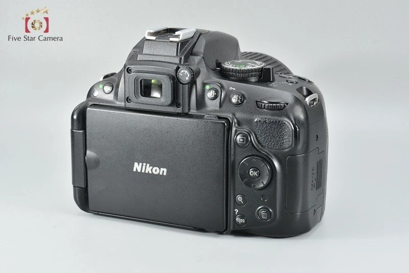 Nikon D5200 Black 24.1 MP DSLR Camera 18-55 VR Lens [Very Good] - Image 3 of 4