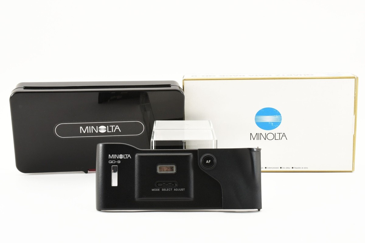 MINT in Box] Minolta Quatz Data Back QD-9 for Maxxum Dynax Alpha