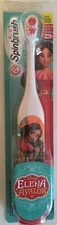Battery operated Disney Elena Avalor Spinbrush 8 Inches Arm & Hammer new 