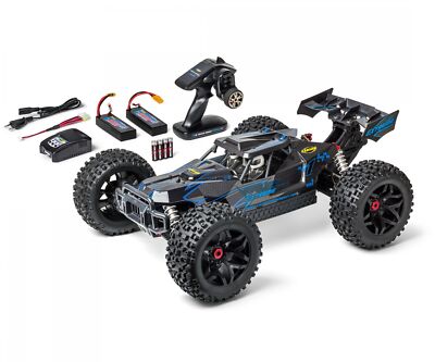 Carson 500409074 - 1:8 Virus Extreme 2.4G 100% RTR blau   Sonderangebot Neuware