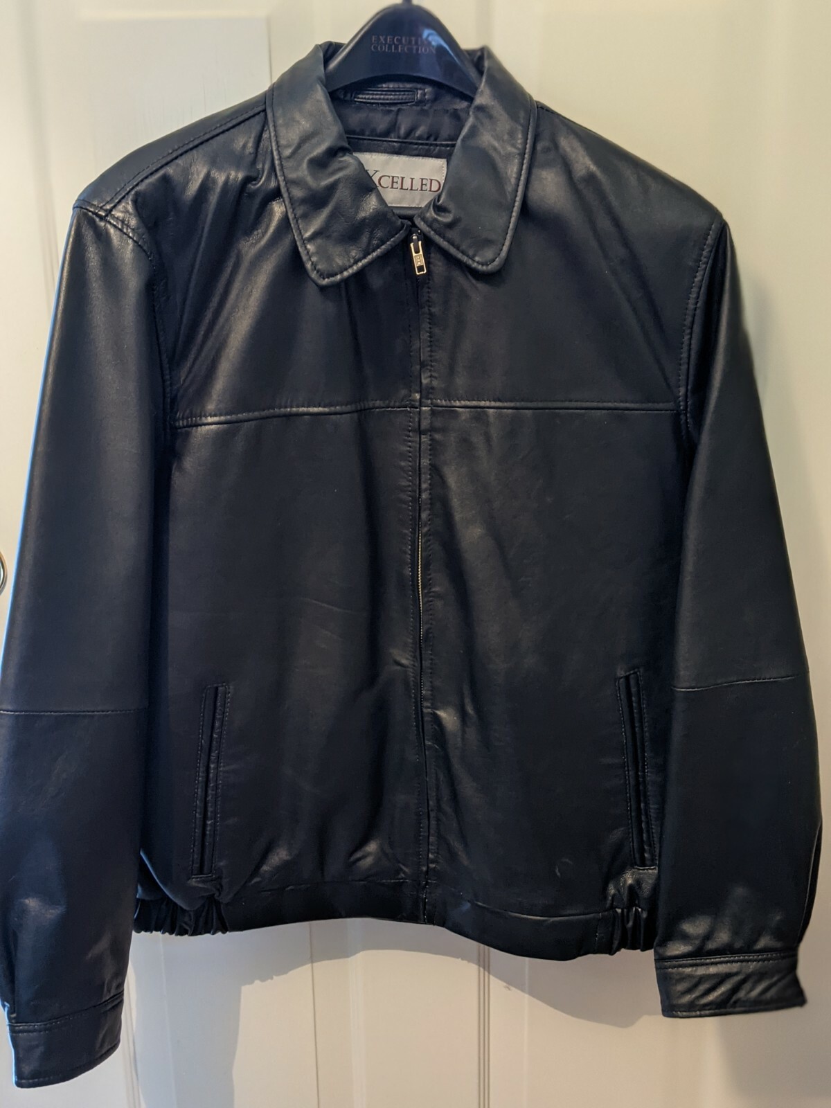 soft leather bomber jacket