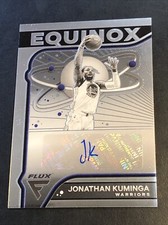 Jonathan Kuminga Second Year Equinox Autograph - 2022-23 Flux Basketball #EA-JKM