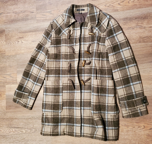 old navy womens plaid coat