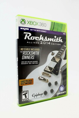 Rocksmith - 2014 Edition - Xbox 360 - Educational Music Game - No Cable Included