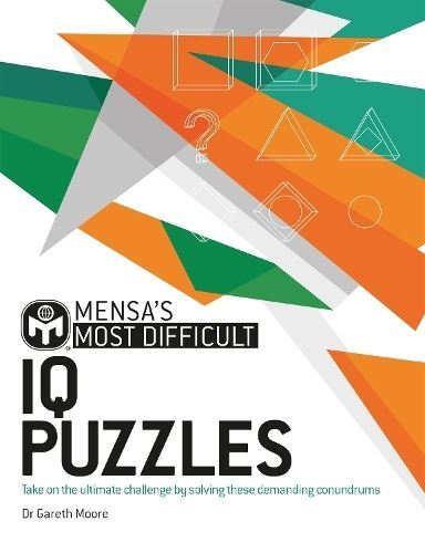 Mensa's Most Difficult IQ Puzzles by Dr. Gareth Moore Paperback