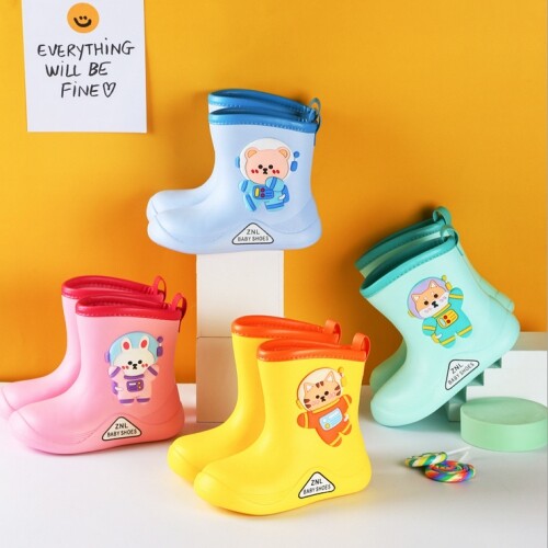 Kids Girls Boys Toddlers Waterproof Shoes Rain Boots Wellies Wellington UK 2024 - Picture 1 of 14