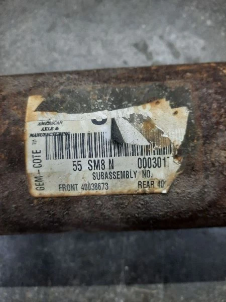 GMC Sierra 2500 2007-2010 camioneta eje de transmisión trasero 4x4 167" WB doble cabina OEM Foto 4 de 4