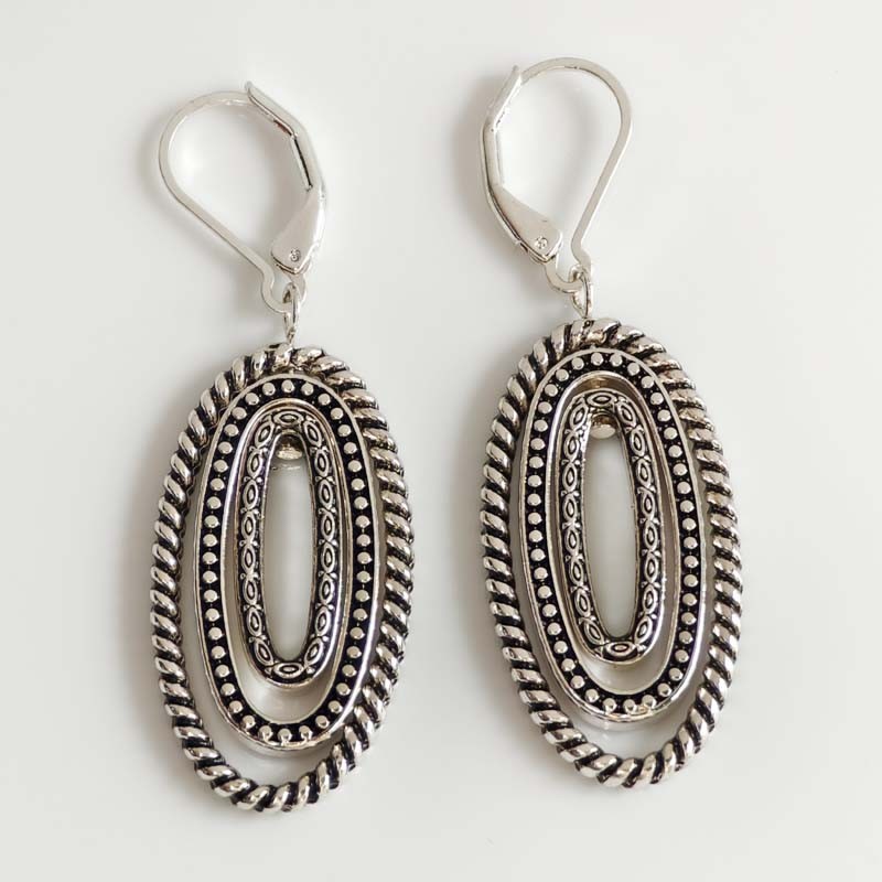 New Premier Designs Loops Drop Earrings Chic Women Party Vacation Jewelry Gift