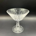 Vintage Waterford Kylemore Champagne Hand-Blown Clear Crystal Tall Sherbet Glass