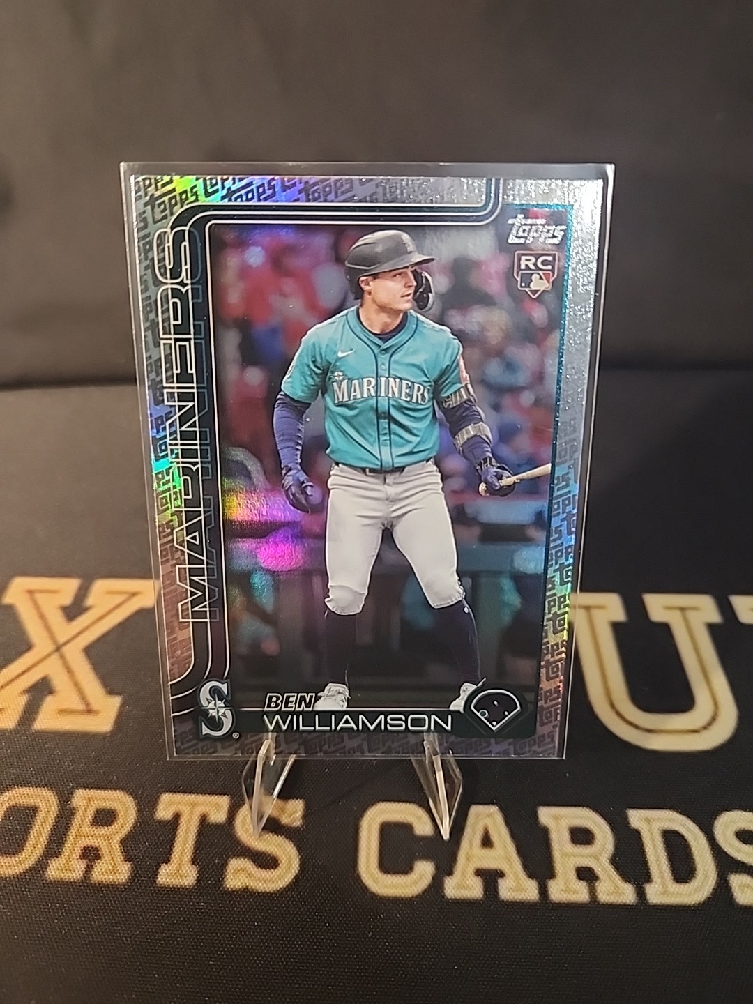 2025 Topps Update - Ben Williamson #US130 Topps Foil Pattern RC