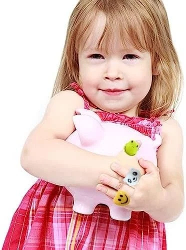 18 Pcs LED Light up Ring - Colorful Flashing Bumpy Rings Finger Toys Novelty Glo - Image 3 of 4