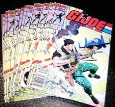 G.I Joe 54 (7.0/7.5) Lot of 16 - 1st Print Marvel 1986 - Flat Rate Shipping