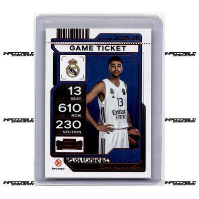 2025-26 Panini Contenders EuroLeague - Red #17 Izan Almansa SP