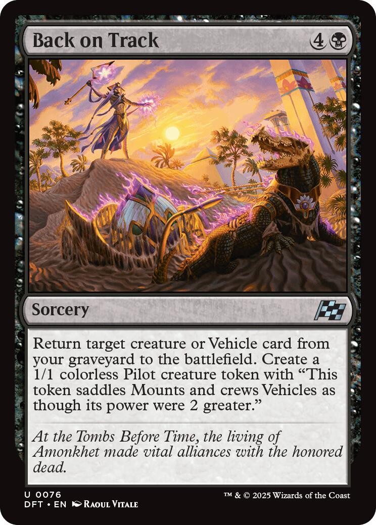 Back on Track [DFT - 76] Uncommon NM Aetherdrift