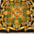 Hermes Carre 90 Silk Scarf Black Mythological Design 90cm Square France